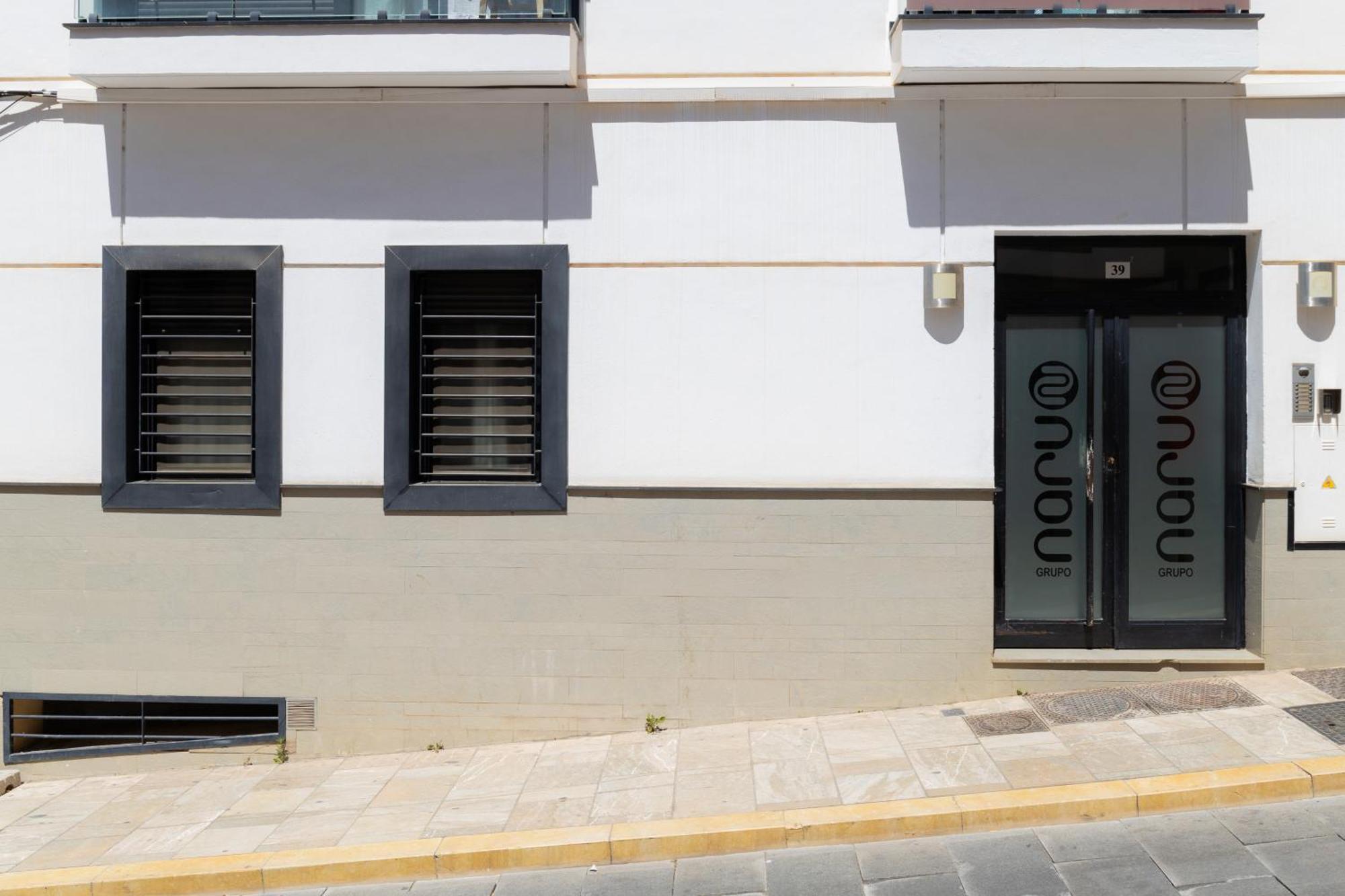 C56 - Studio With Amazing Terrace In The Centre Málaga Dış mekan fotoğraf